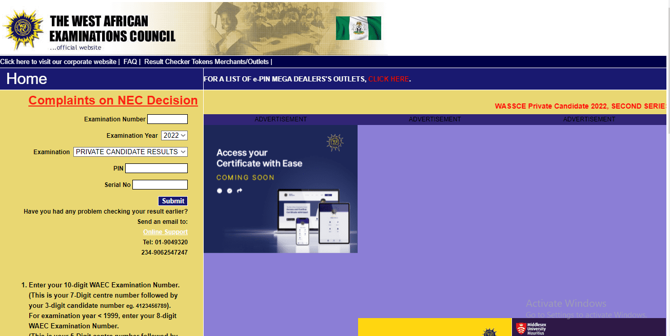 How to Check WAEC Result Without Scratch Card